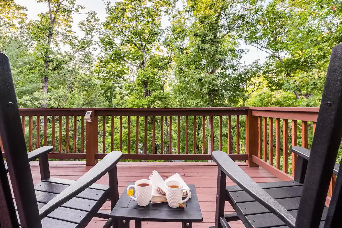 Begin your day your way on the master bedroom’s private deck, a serene retreat for ultimate relaxation.